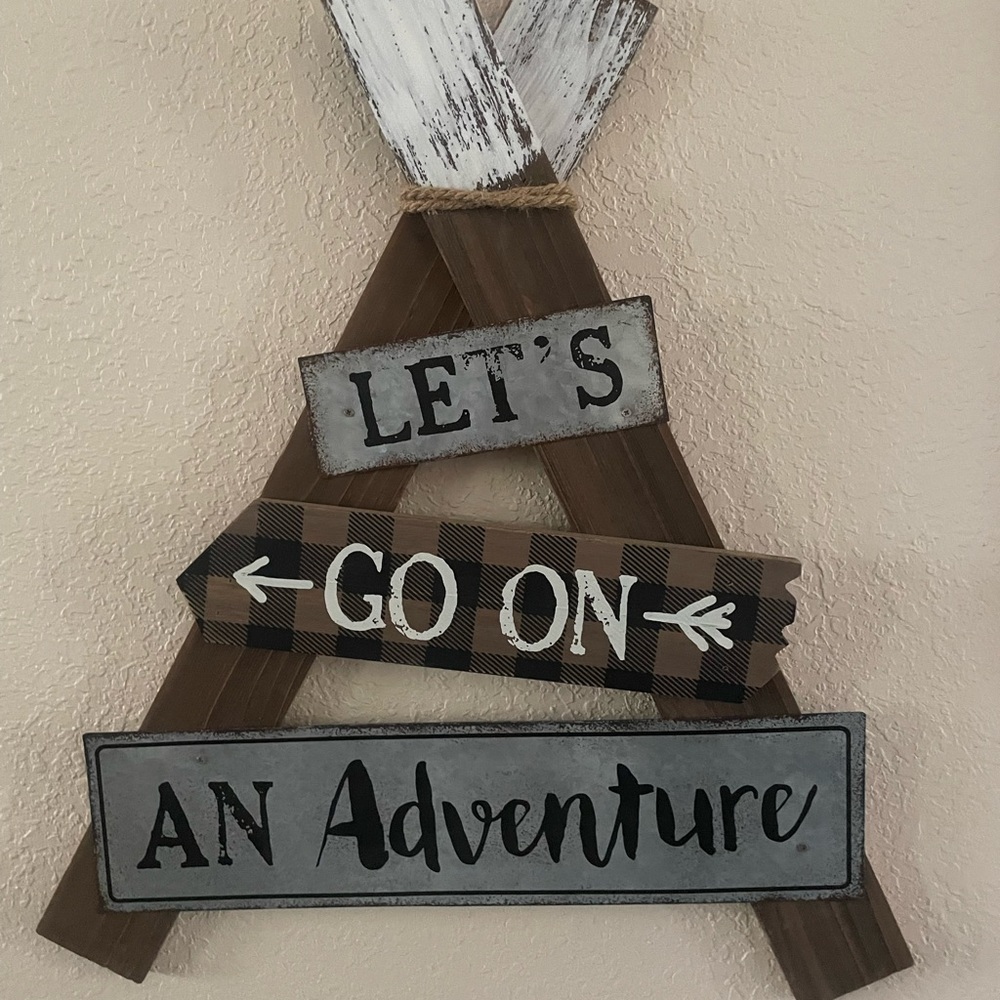 Rustic Wall Decor Sign